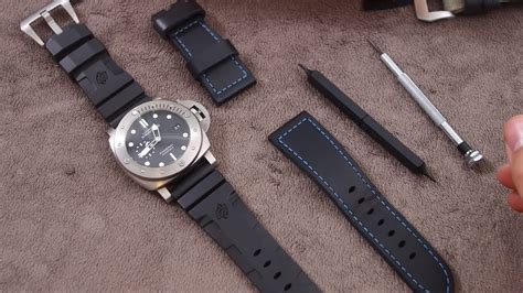 changing panerai watch strap|where to buy Panerai straps.